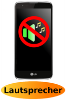 LG K8 Reparatur: Lautsprecher