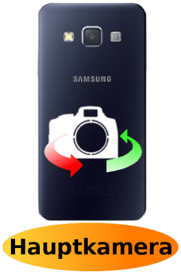 Samsung A7 2015 Reparatur: Hauptkamera - Rückkamera