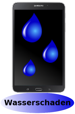Samsung Tab 4 8.0" Reparatur: Wasserschaden Diagnose + Behandlung