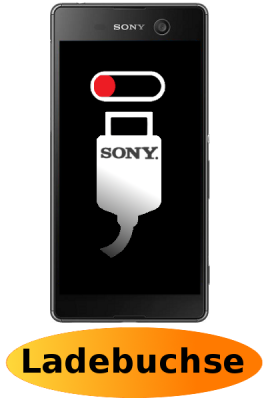 Sony M5 Reparatur: Ladebuchse - Ladeport