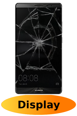 Huawei Mate 8 Reparatur: Glas + Touchscreen + LCD Display