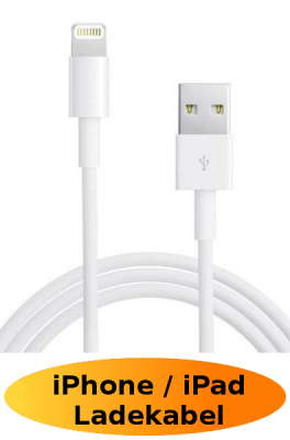 iPhone - iPad Datenkabel - Ladekabel - USB Kabel