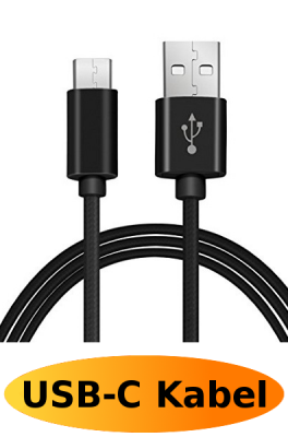 Datenkabel - Ladekabel - USB Kabel Typ C